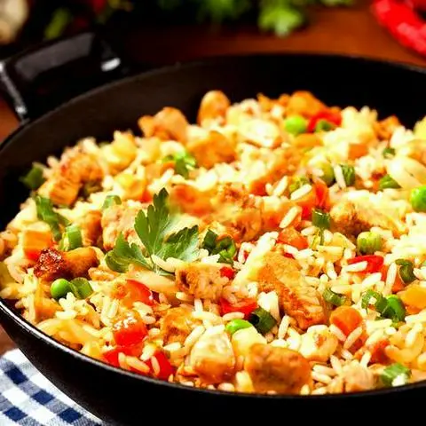 Hình ảnh Cơm rang cải bò