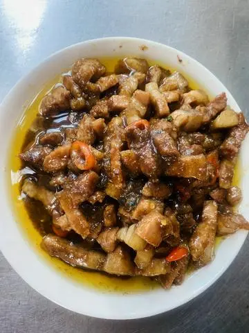 Hình ảnh Cơm Mắm Ruốc Thịt Xào