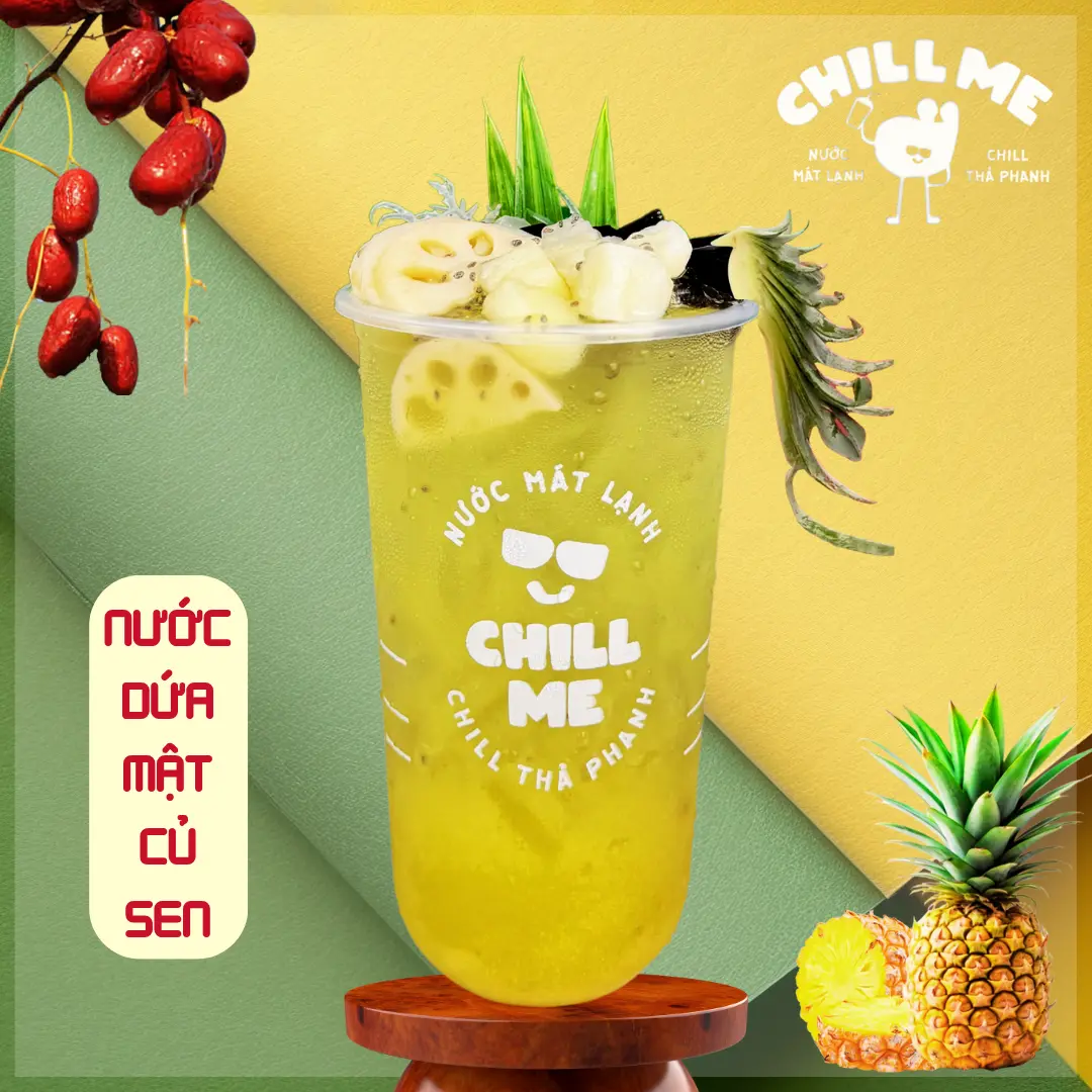Hình ảnh Nước Dứa Mật Củ Sen