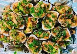 Hình ảnh sò lông luộc xả 