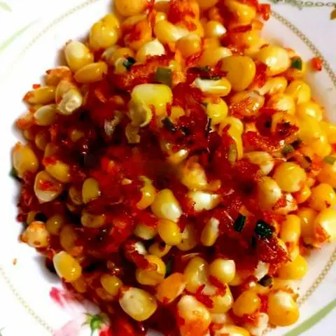 Hình ảnh Bắp mỹ xào ruốc