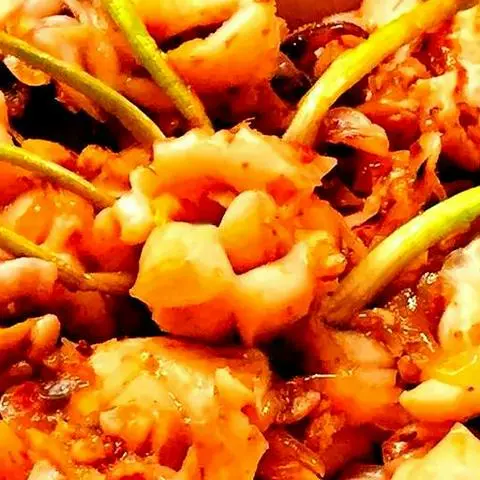 Hình ảnh Cơm Chiên Mực Xào Sa Tế