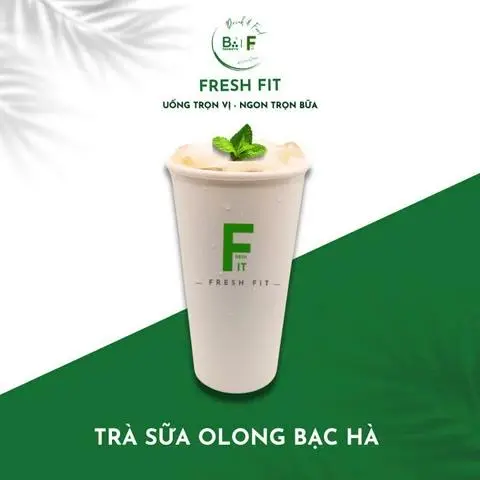 Hình ảnh Trà sữa olong bạc hà size M