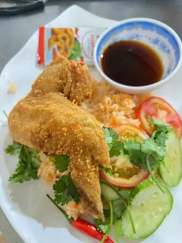 Hình ảnh Cơm cánh gà rán