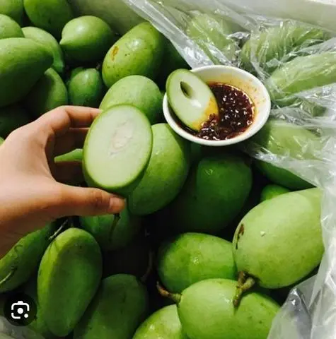 Hình ảnh Xoài Keo Xoài Non (Mấm ruốc) 