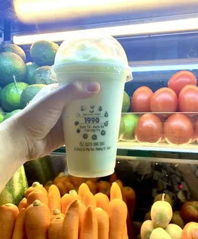 Hình ảnh Sinh Tố MIX :  Sầu Riêng + Dưa Gang