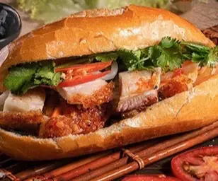 Hình ảnh Bánh mì heo quay - 1 ổ
