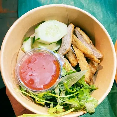 Hình ảnh Chả cá Nha Trang chấm mắm