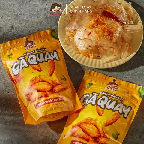 Hình ảnh Bánh tráng gà quay _ abi snack