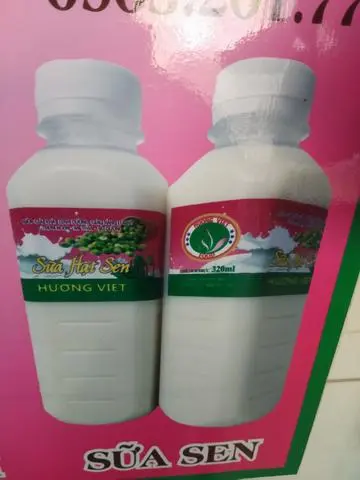 Hình ảnh Sữa  Hạt  Sen