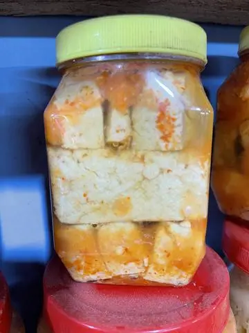 Hình ảnh chao môn hủ vừa 