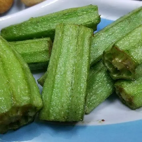 Hình ảnh Đậu bắp chiên ( 4 trái )