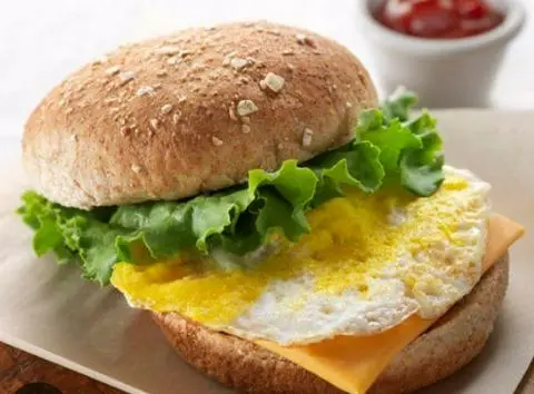 Hình ảnh Hamburger Trứng