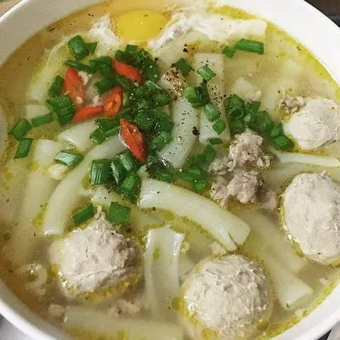 Hình ảnh nui bò viên