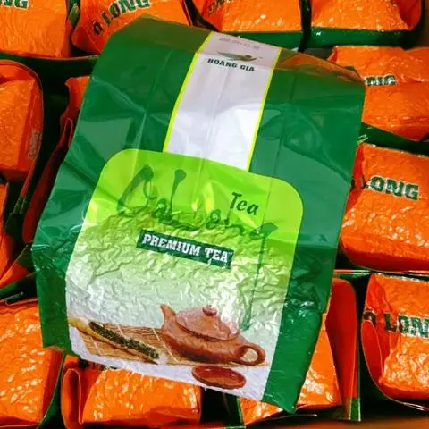 Hình ảnh Trà Ô Long Hoàng Gia 500g, Trà Olong Dạng Lá, Tấm Pha Trà,Trà Sữa,Trà Trái Cây