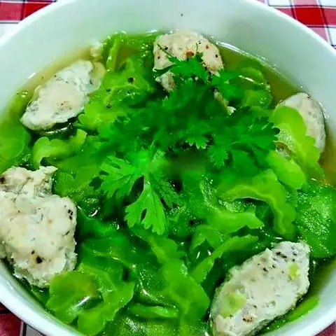 Hình ảnh Canh khổ qua cá thác lác