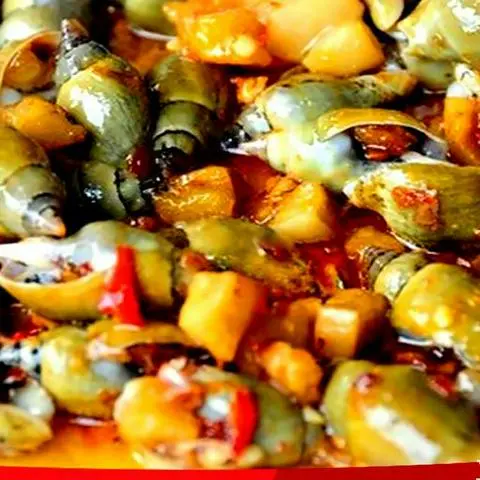 Hình ảnh Ốc cà na cháy tỏi