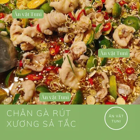 Hình ảnh Chân Gà Ngâm Sả Tắc