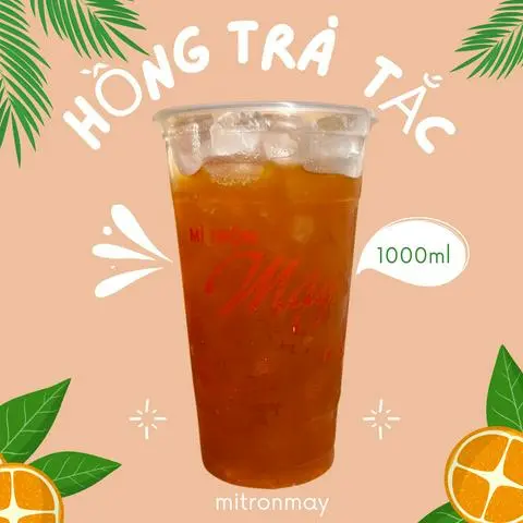 Hình ảnh Hồng Trà Tắc ( ly 1 lít) 
