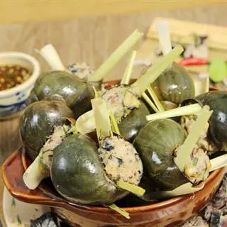 Hình ảnh Ốc Bươu Nhồi Thịt 