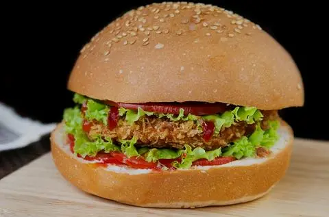 Hình ảnh Hamburger Tôm