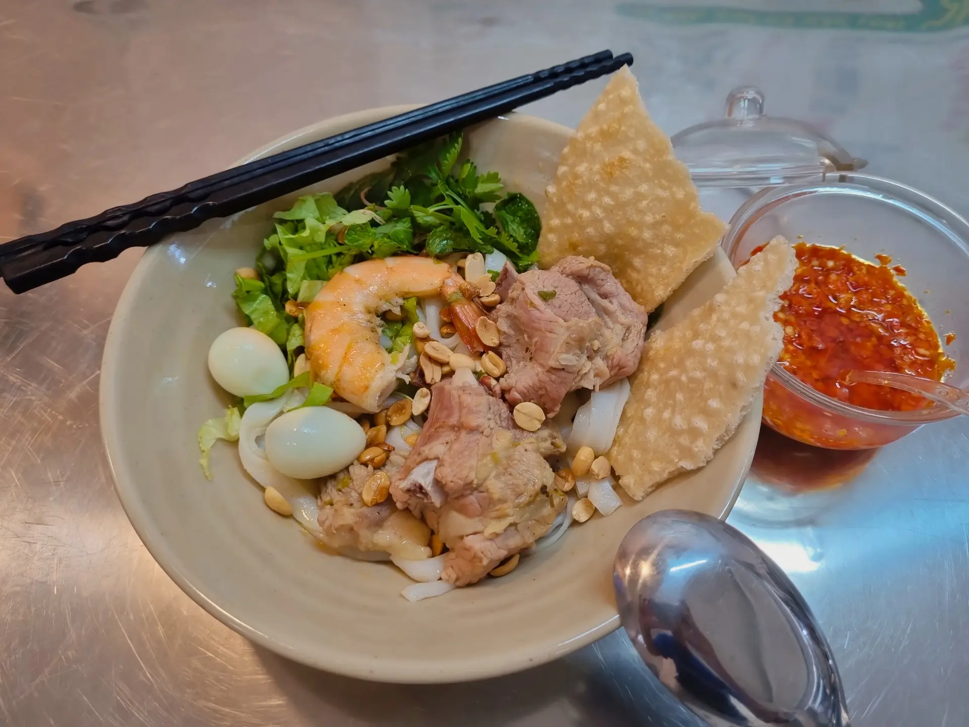 Hình ảnh Mỳ Quảng Sườn Tôm