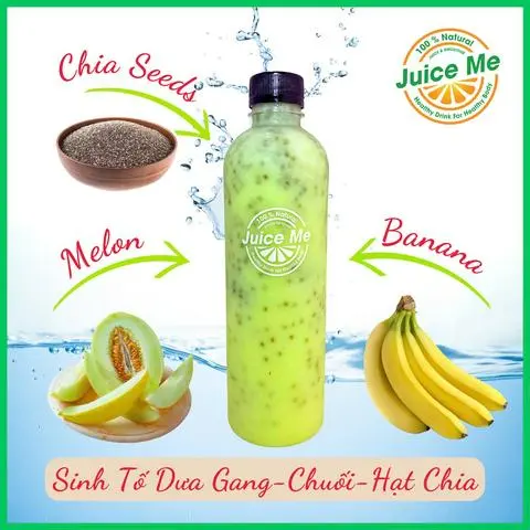 Hình ảnh Banana Melon Buzz Smoothie