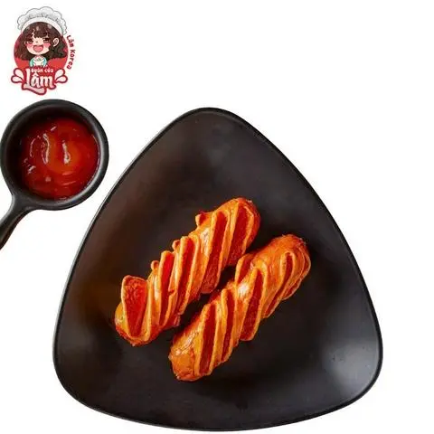 Hình ảnh Xúc xích chiên - 2 cây