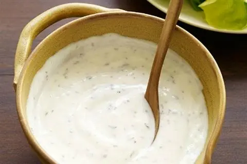Hình ảnh Sốt Kem Hành Phô Mai