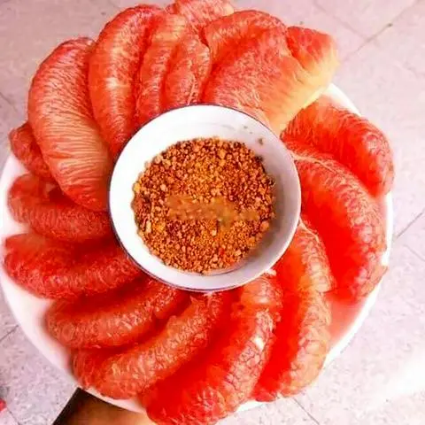 Hình ảnh Bưởi da xanh bóc  khay