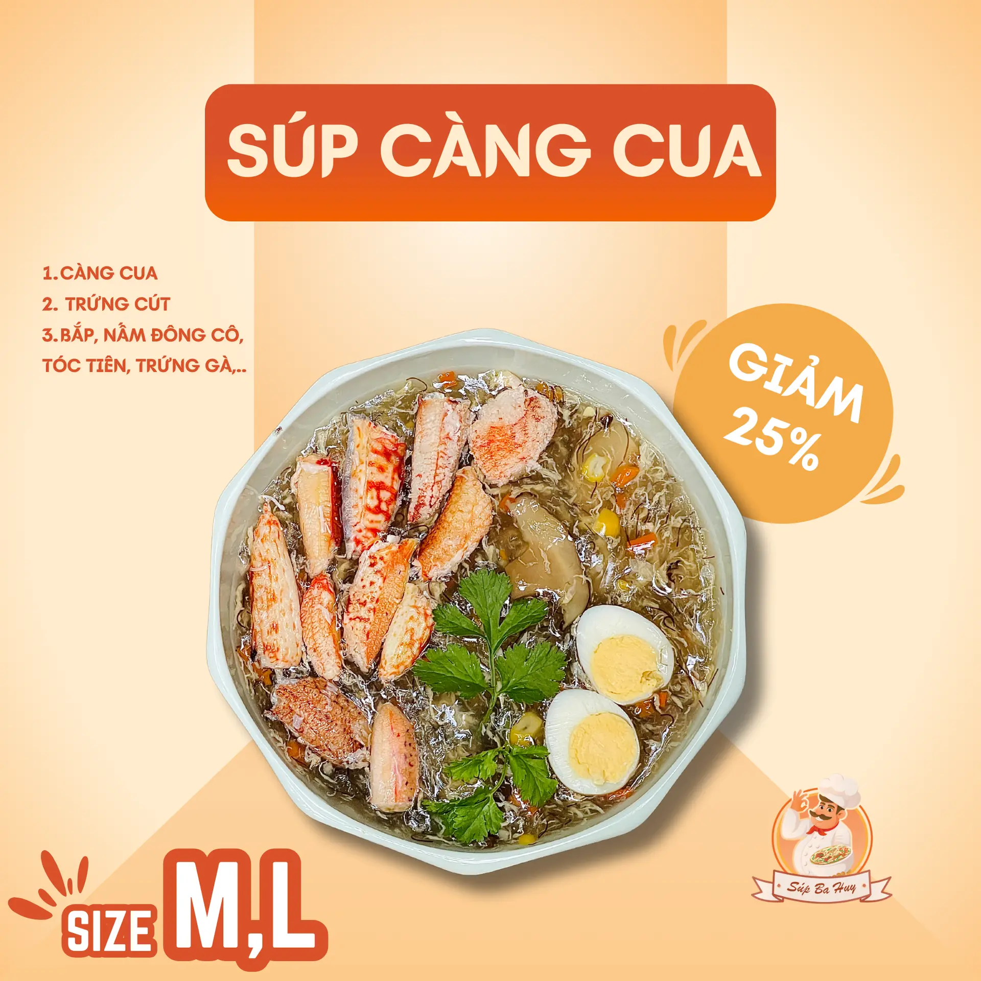 Hình ảnh Súp Càng Cua
