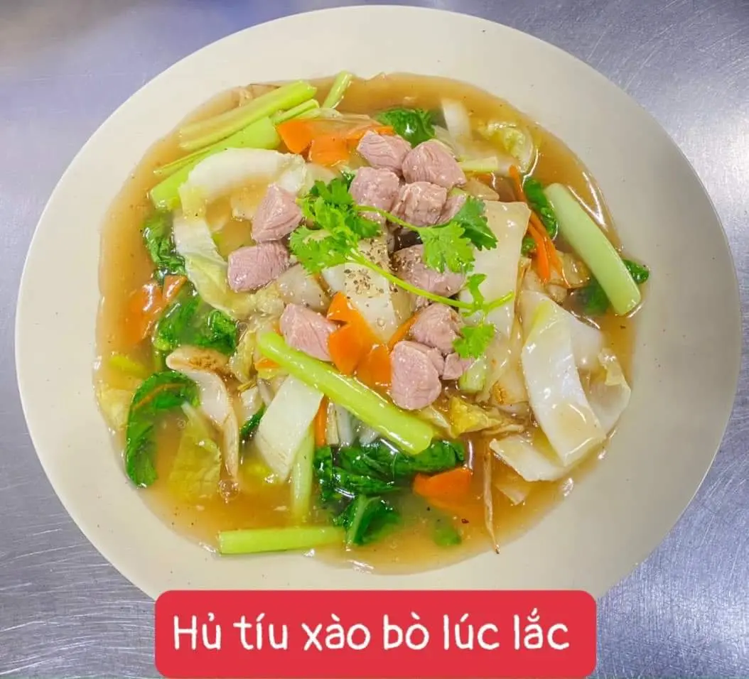 Hình ảnh hủ tiếu xào hải sản 