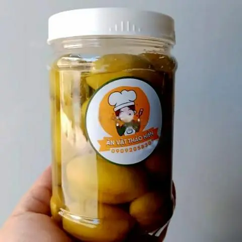 Hình ảnh Cà na ngâm đường