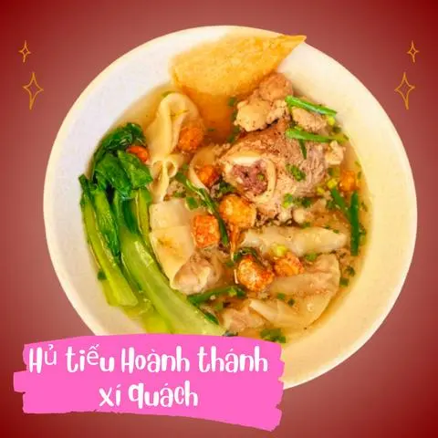 Hình ảnh Hủ Tiếu Hoành Thánh Sườn