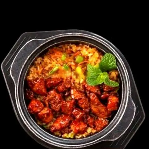 Hình ảnh Cơm rang giòn heo xá xíu