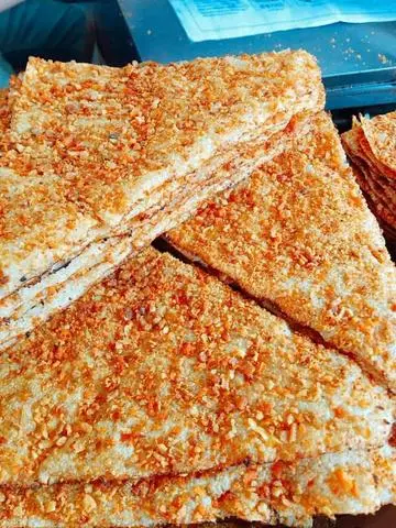 Hình ảnh (10 bịch) Bánh tráng sate