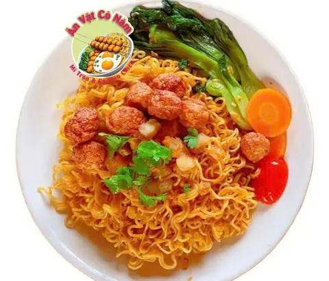 Hình ảnh Mì Trộn indomie Viên Chiên - Tóp Mỡ