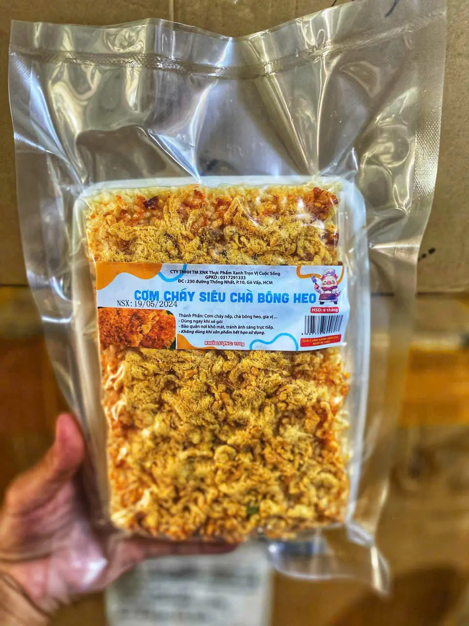 Hình ảnh Cơm Cháy Chà Bông 120gr