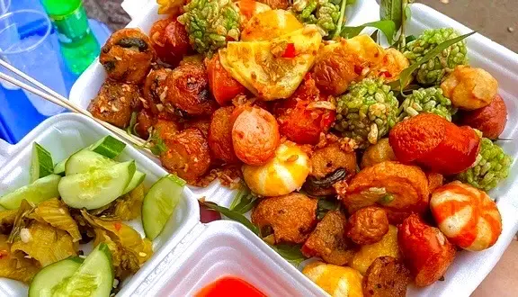 Hình ảnh Combo cá viên chiên xốt nước mắm 135K