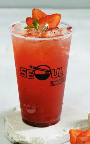 Hình ảnh Hồng trà dâu