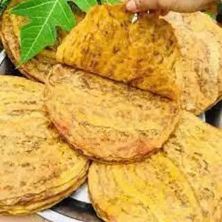 Hình ảnh Chuối ép dẻo miếng tròn 500gr