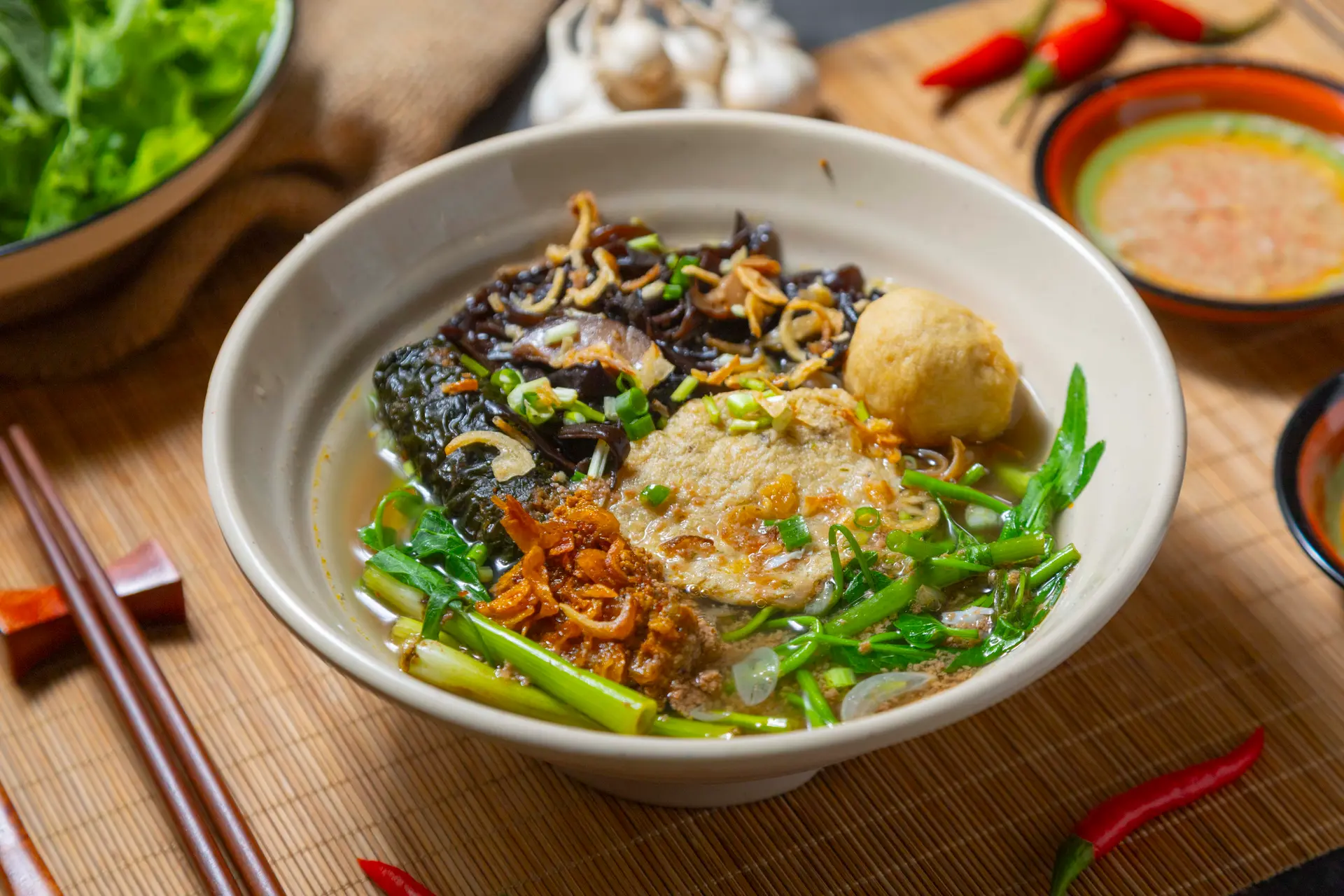 Hình ảnh Bánh đa cua chả