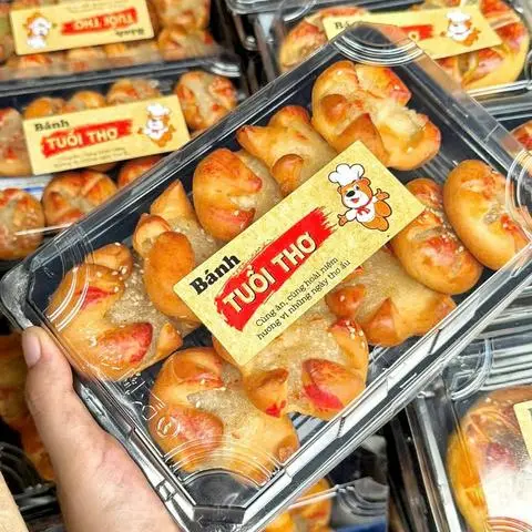 Hình ảnh Bánh bông bần miền Tây (Hộp 10 bánh) 