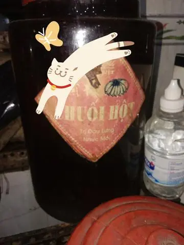 Hình ảnh rượu chuối hột 