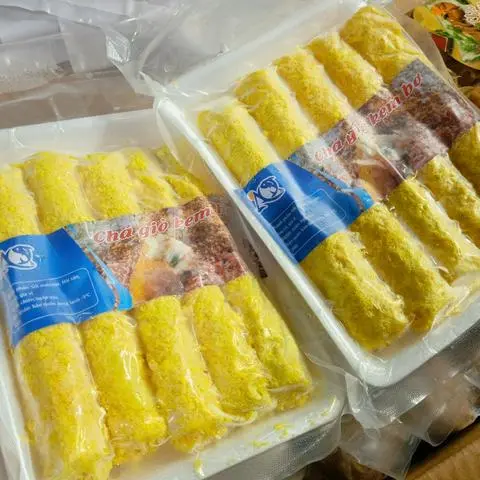 Hình ảnh Chả giò kem bơ hải sản (Khay 10 cuốn) 