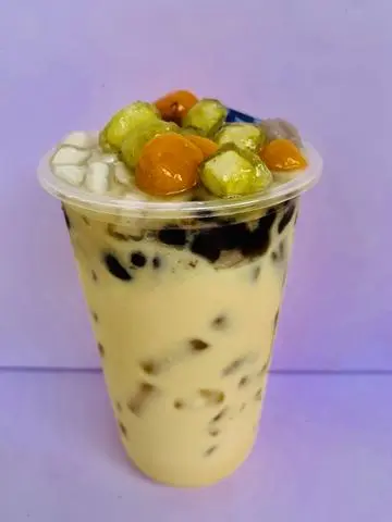 Hình ảnh Trà Olong Tứ Quý Full Topping