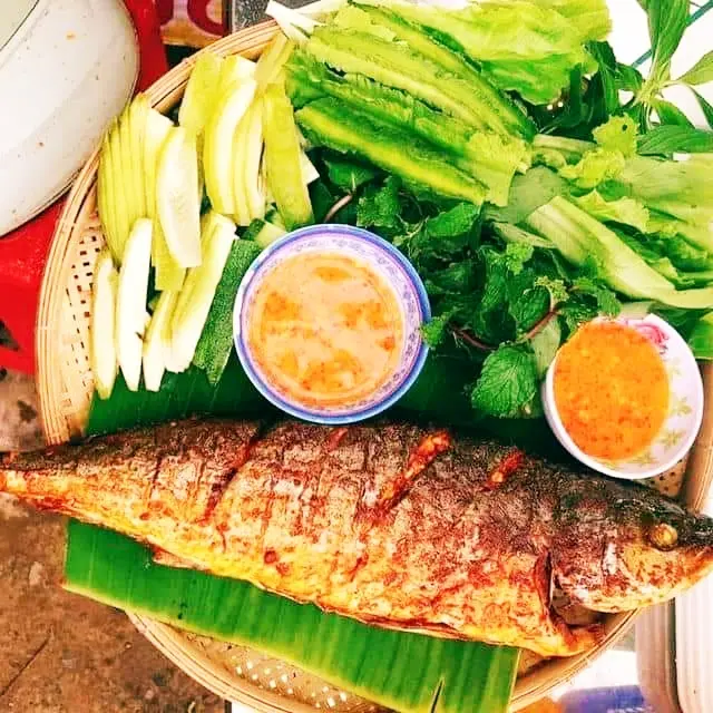 Hình ảnh cá cam nướng muối ớt 