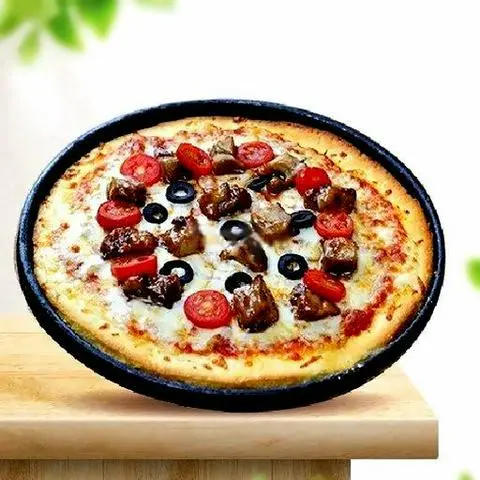 Hình ảnh Pizza gà nấm