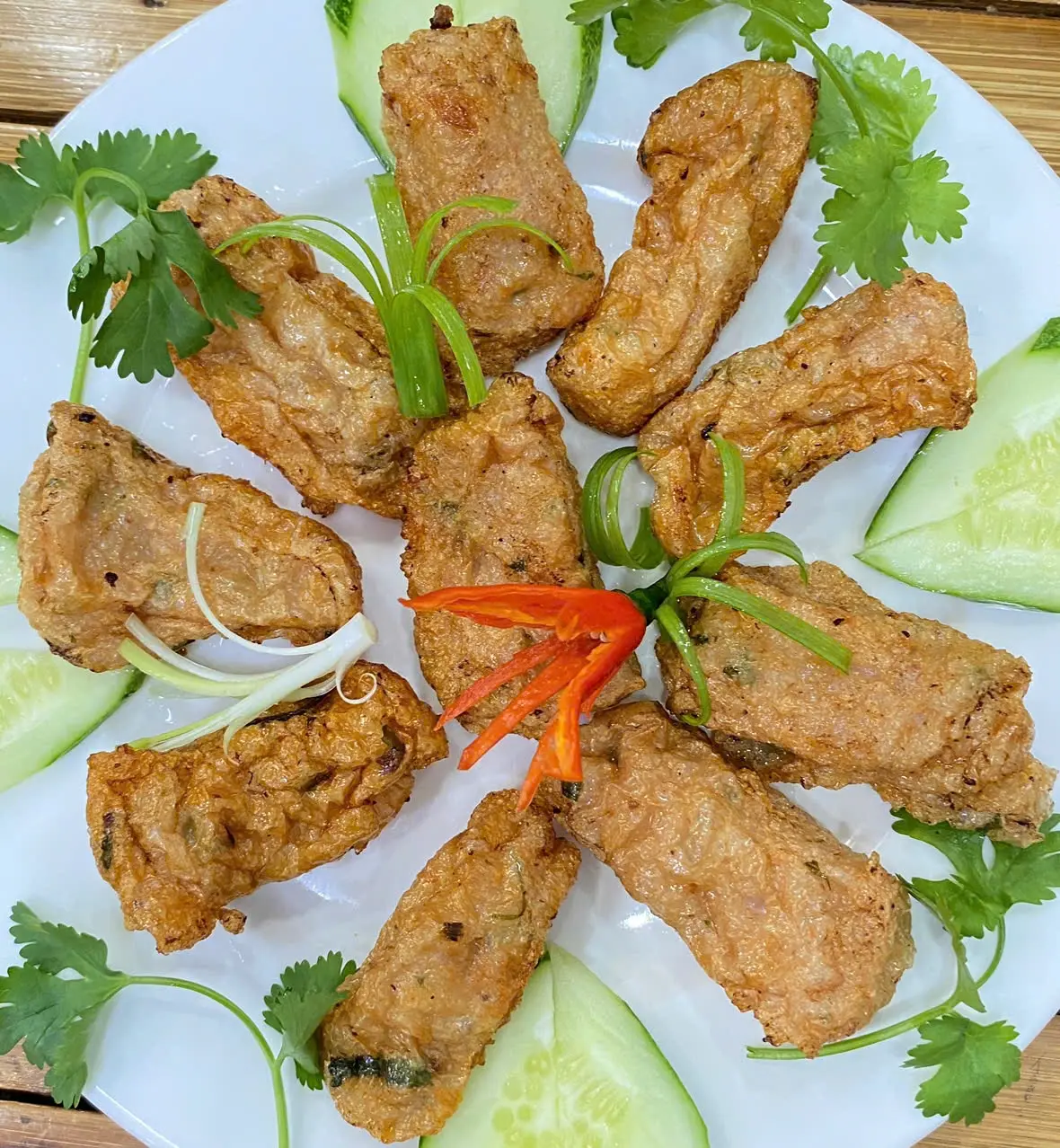 Hình ảnh Phần chả cá thác lác chiên