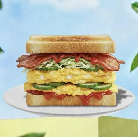Hình ảnh DA07.  Sandwich ba chỉ bò Mỹ & trứng